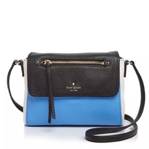 Kate Spade Black and Blue Crossbody Bag